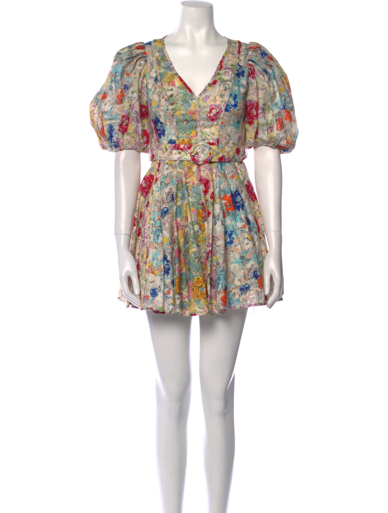 Zimmermann Linen Mini Dress