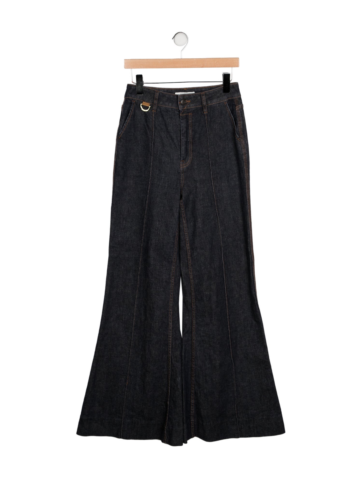 Zimmermann High-Rise Wide Leg Jeans