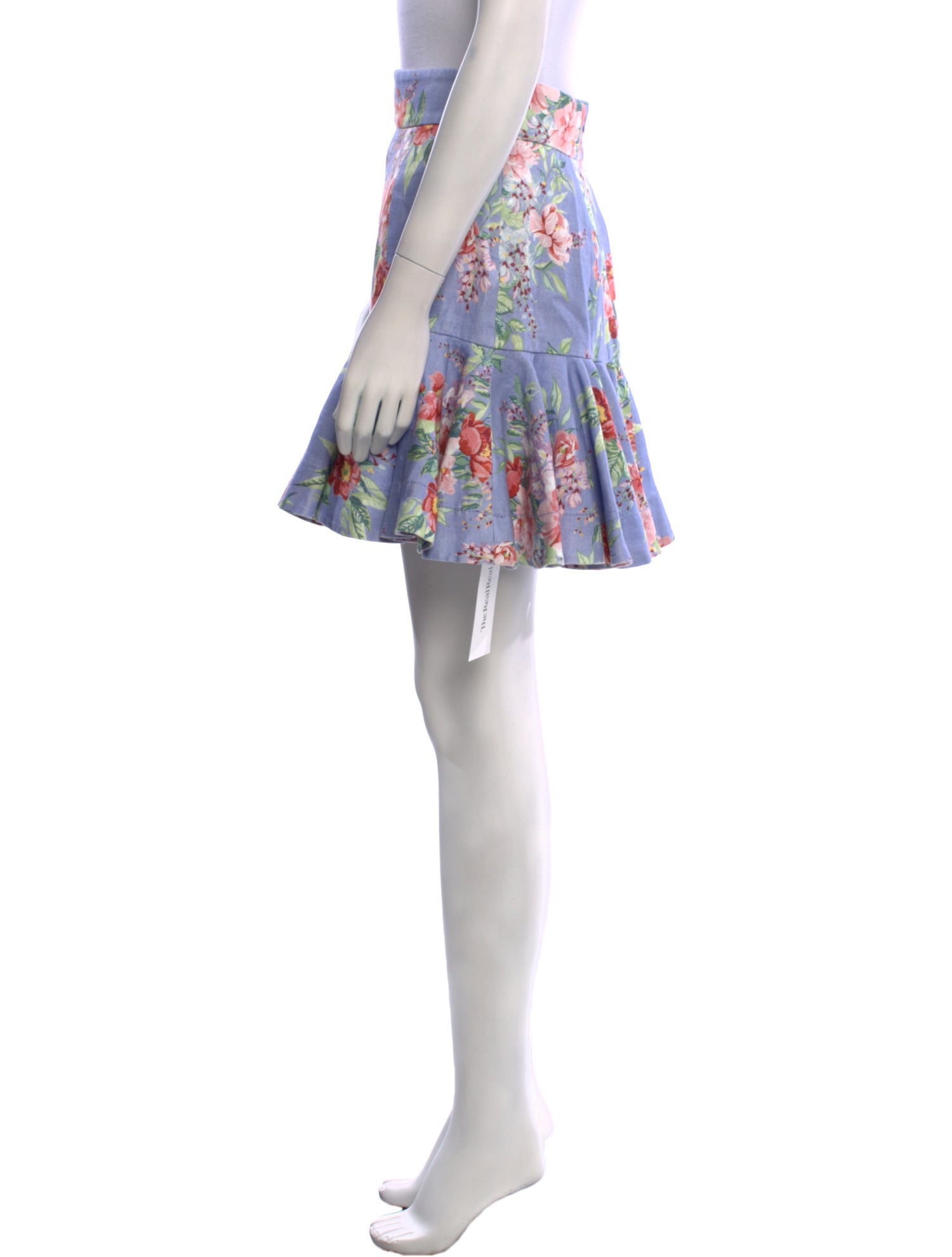 Zimmermann Linen Mini Skirt