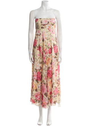 Zimmermann Linen Midi Length Dress