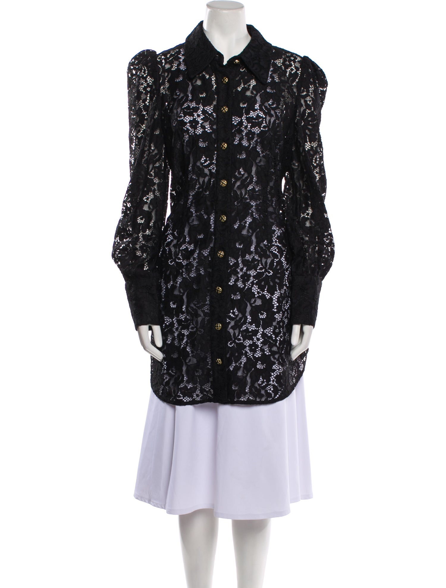 Zimmermann Lace Lace Pattern Tunic