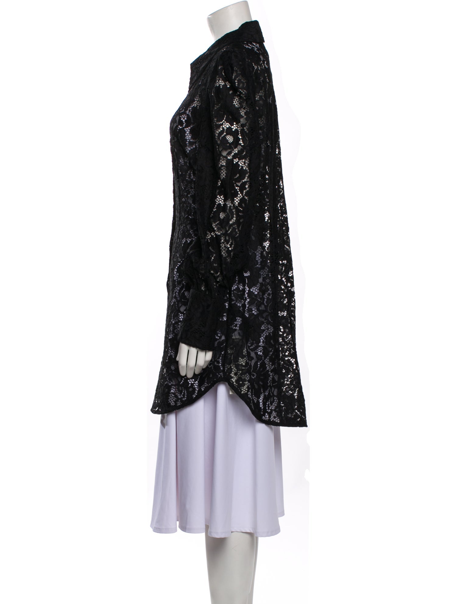 Zimmermann Lace Lace Pattern Tunic