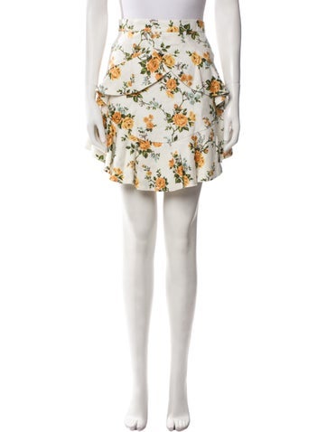 Zimmermann Skirts Linen Mini Skirt XS