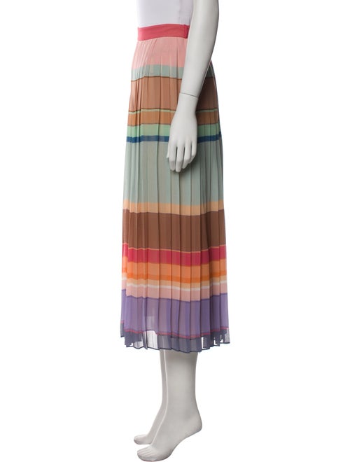 Zimmermann Striped Midi Length Skirt