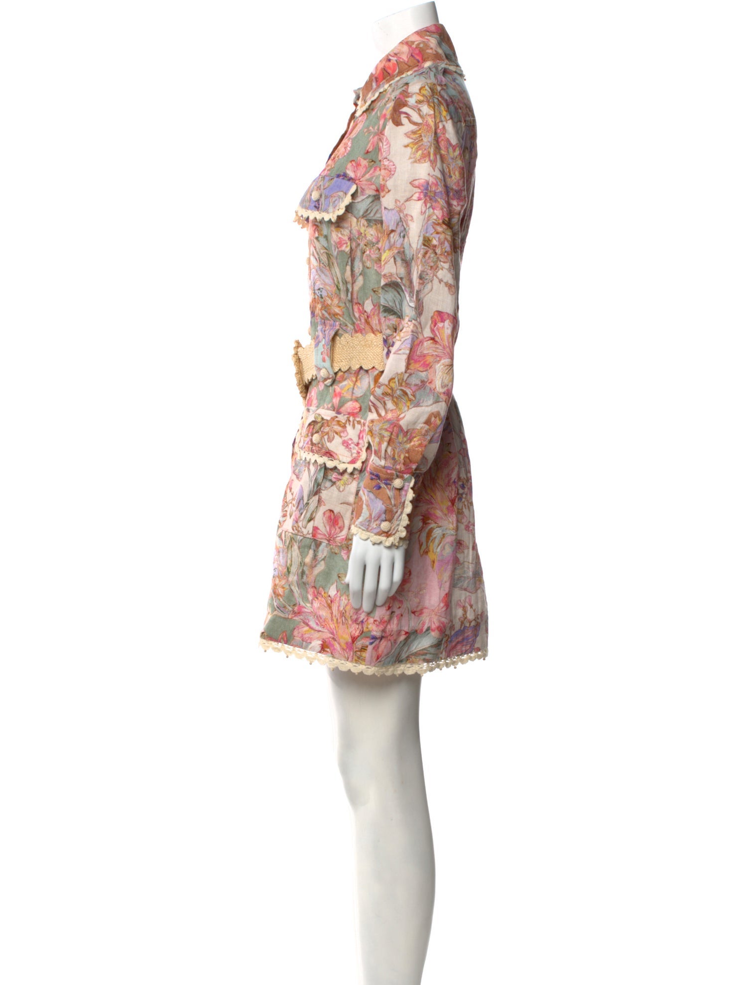 Zimmermann Linen Mini Dress