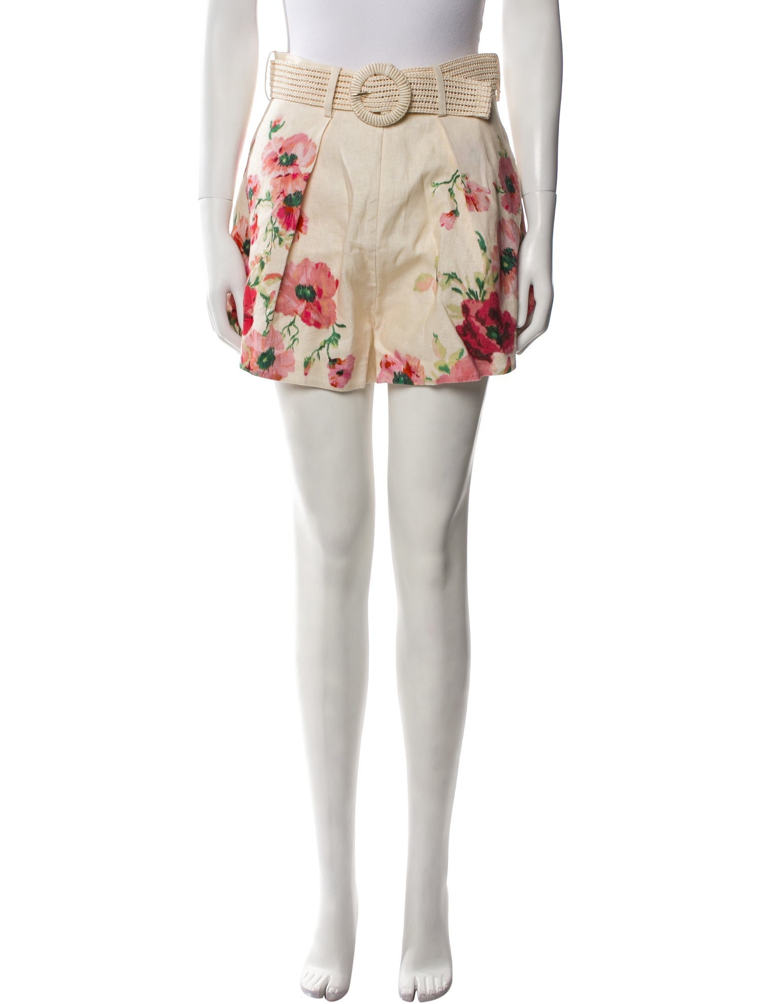 Zimmermann Linen Mini Shorts w/ Tags