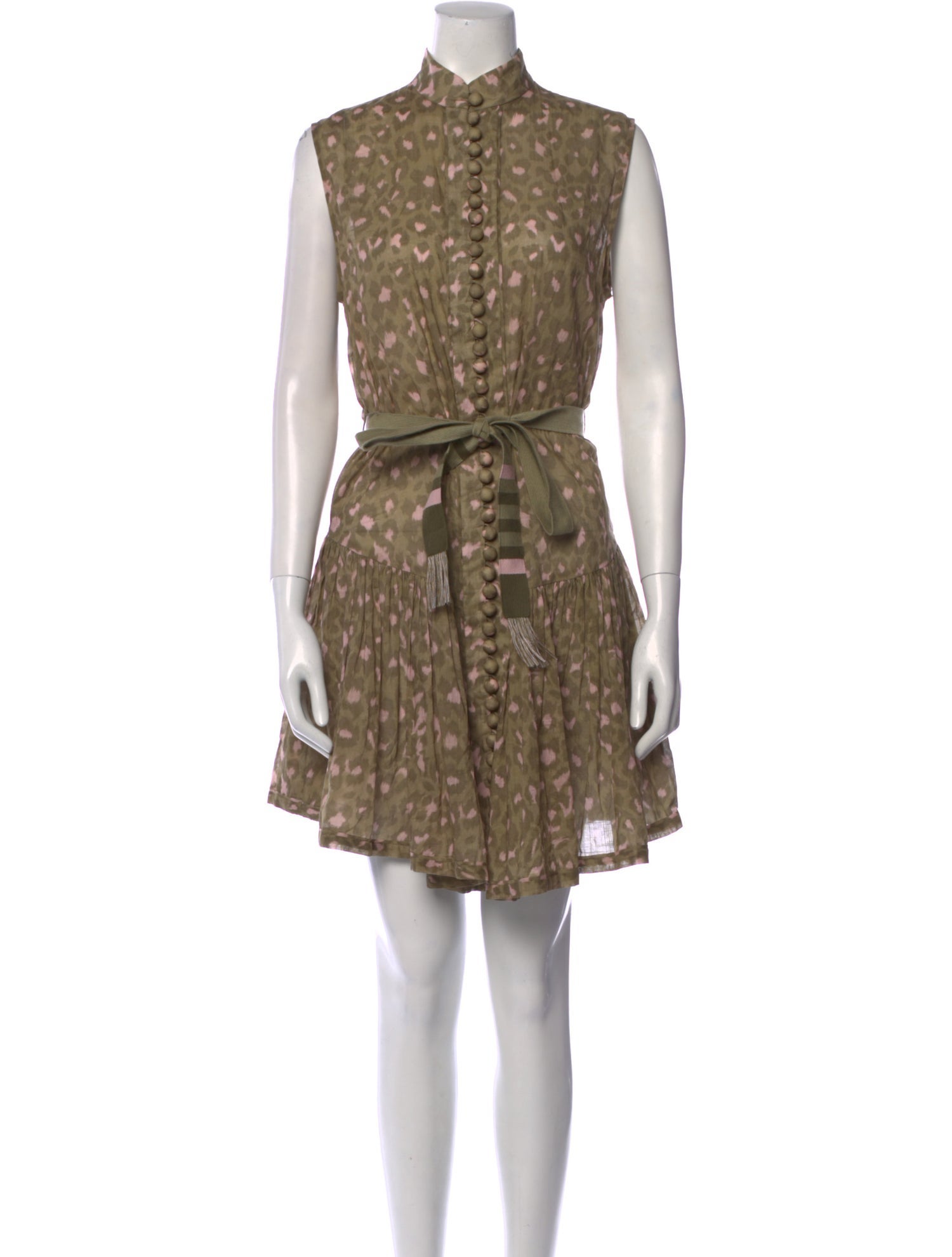 Zimmermann Printed Knee-Length Dress