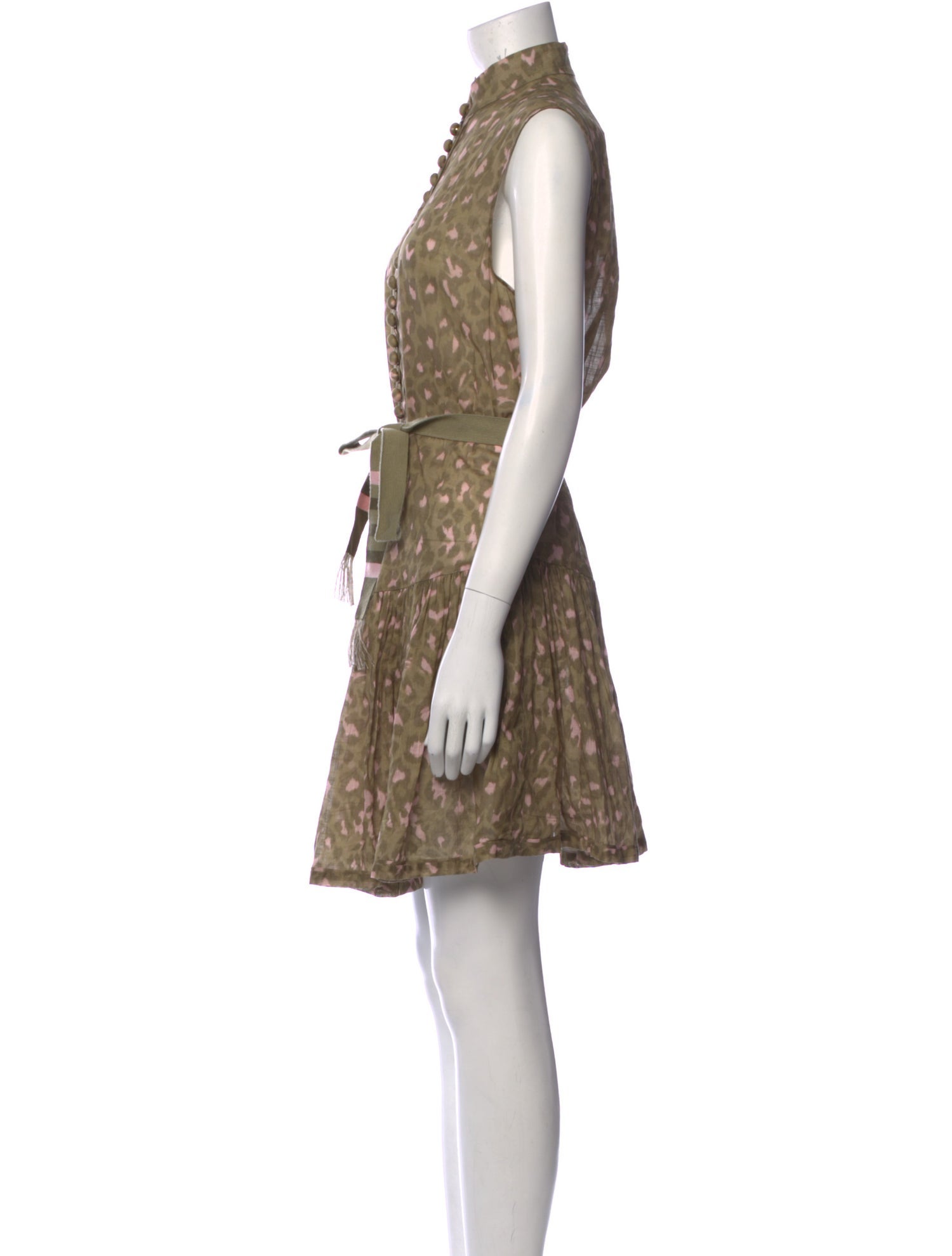 Zimmermann Printed Knee-Length Dress