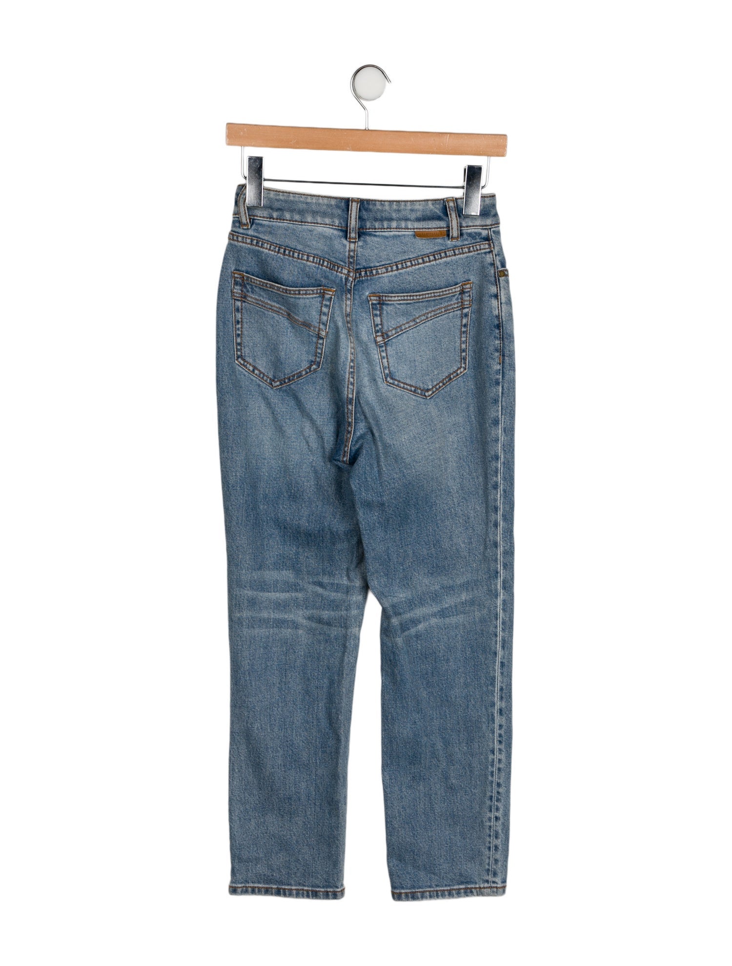Zimmermann High-Rise Straight Leg Jeans