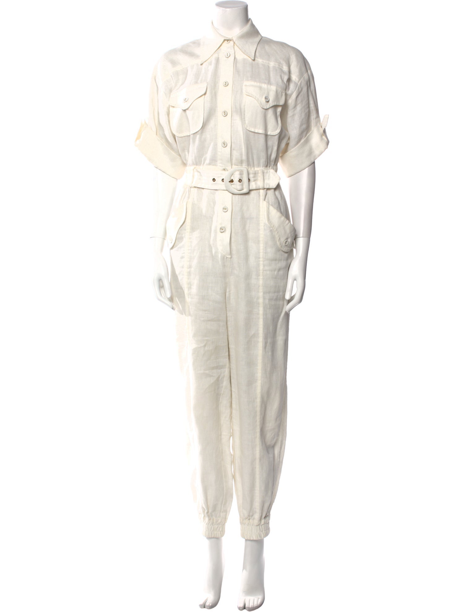 Zimmermann Linen Jumpsuit