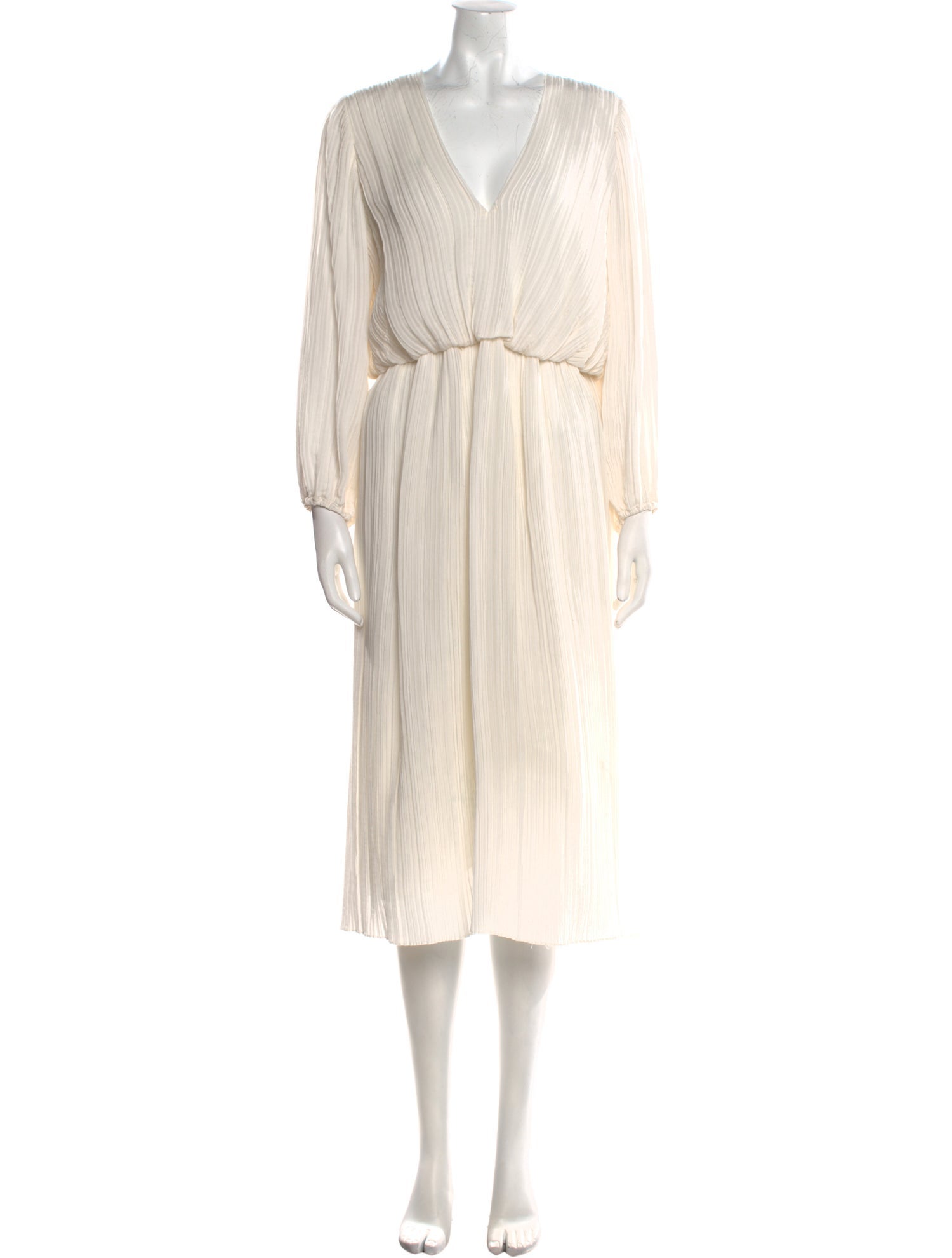 Zimmermann V-Neck Midi Length Dress