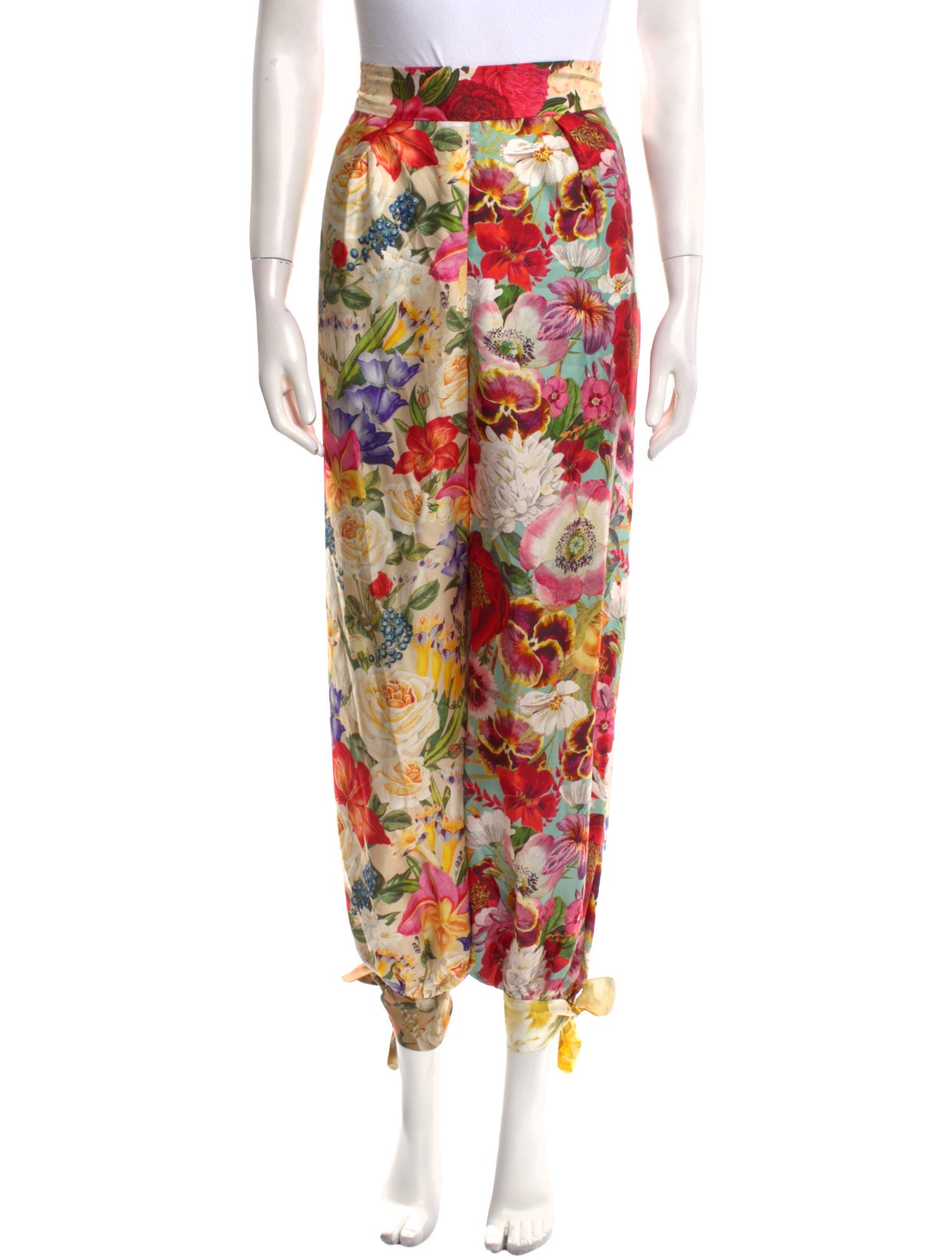 Zimmermann Silk Skinny Leg Pants