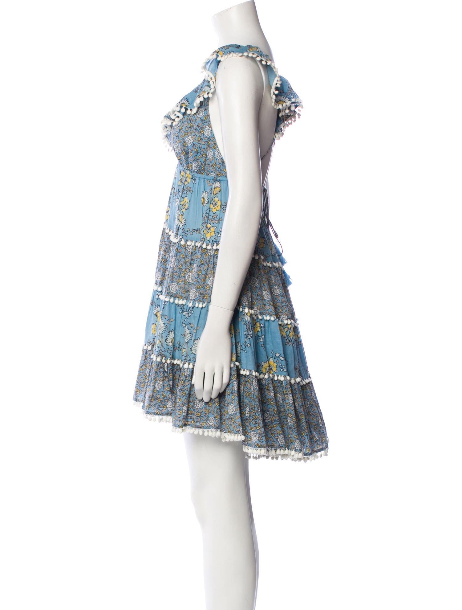 Zimmermann Printed Knee-Length Dress