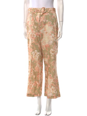 Zimmermann Linen Wide Leg Pants