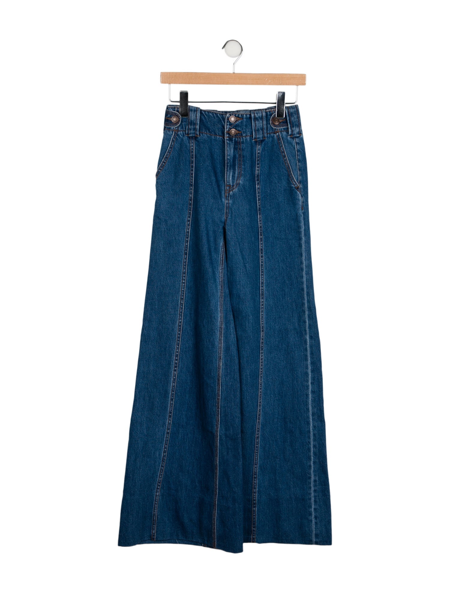 Zimmermann High-Rise Wide Leg Jeans w/ Tags