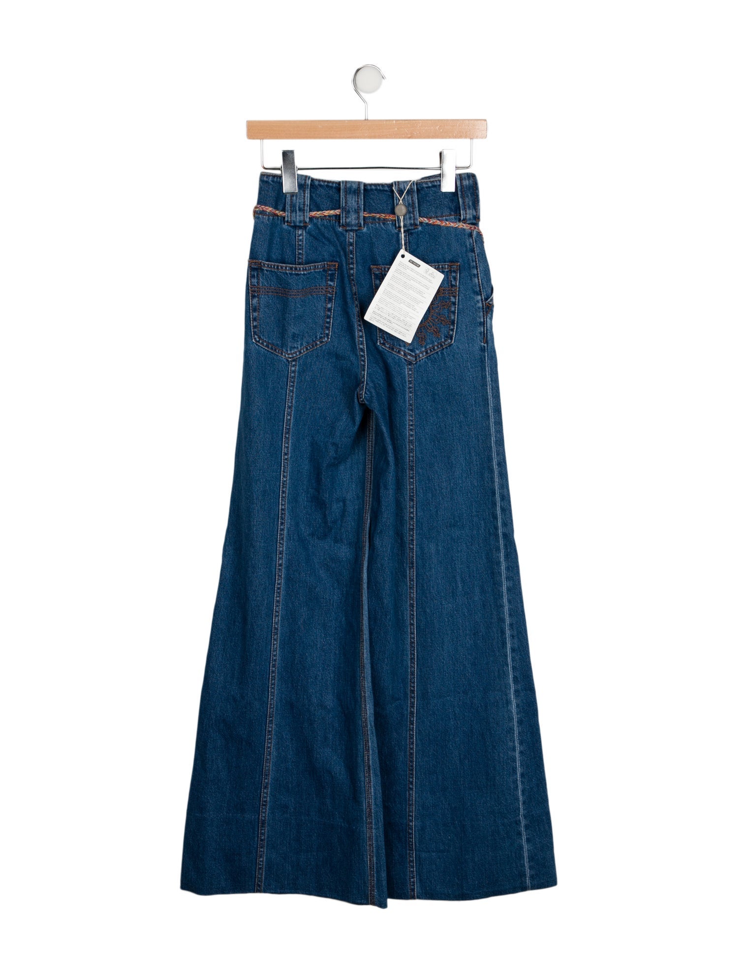 Zimmermann High-Rise Wide Leg Jeans w/ Tags