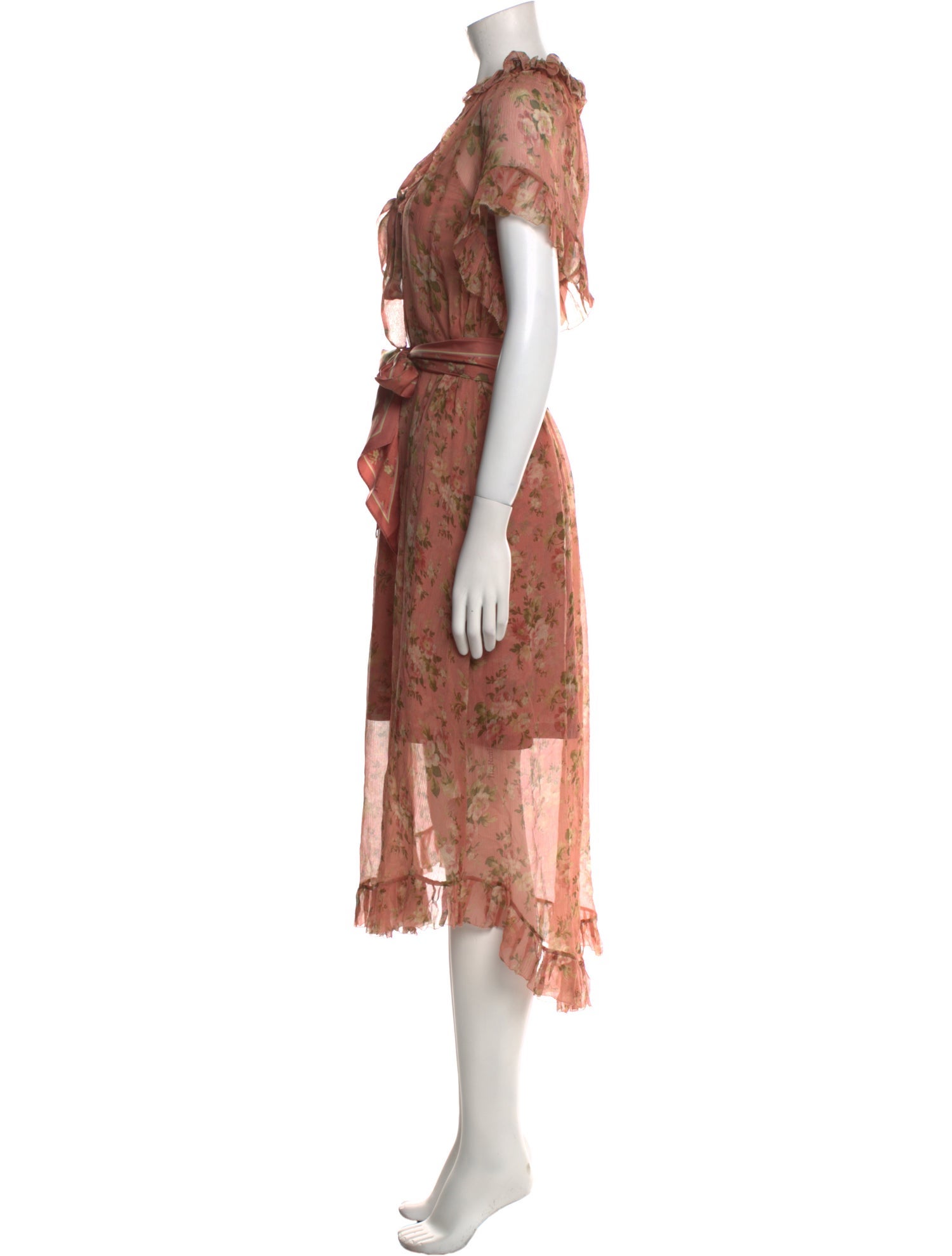 Zimmermann Floral Print Long Dress