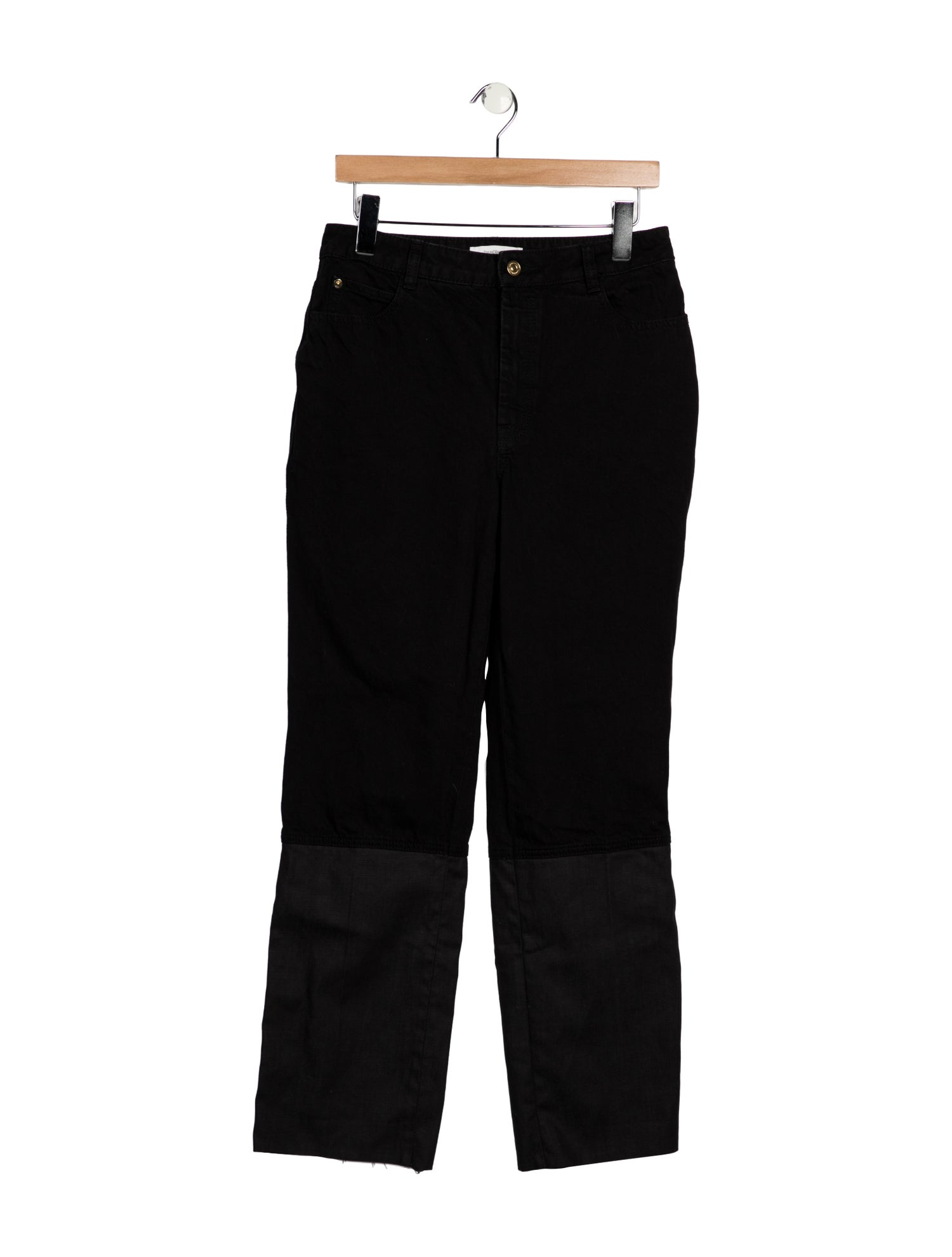 Zimmermann Mid-Rise Straight Leg Jeans