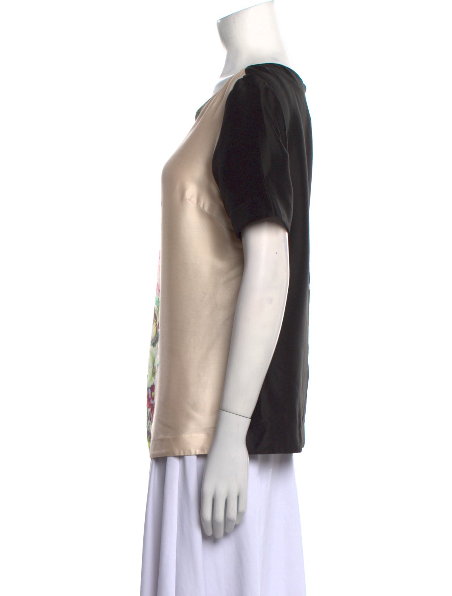 Zimmermann Silk Floral Print T-Shirt