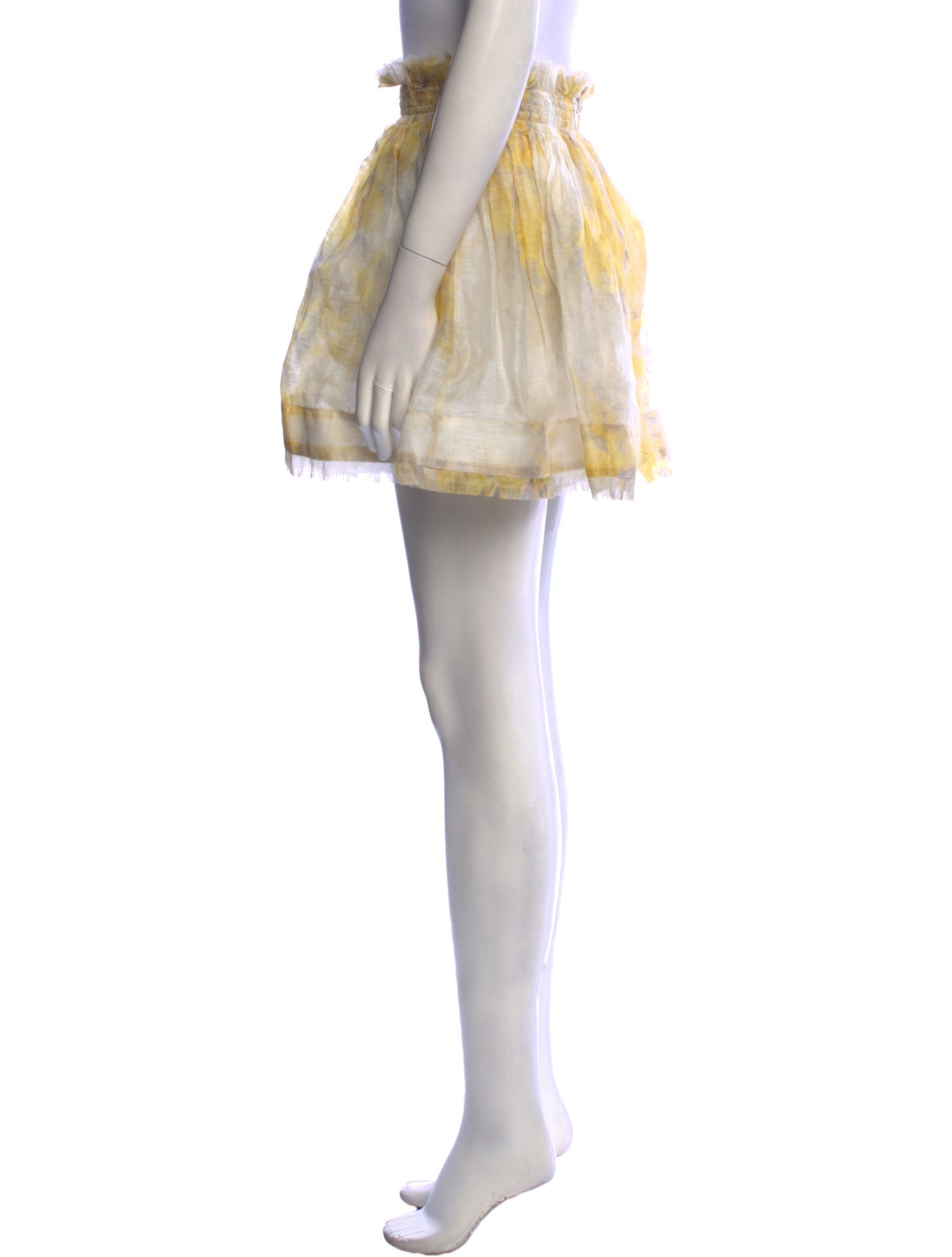 Zimmermann Linen Mini Skirt