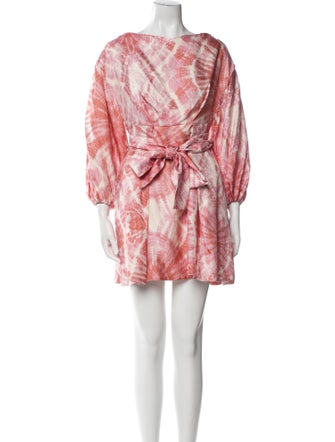 Zimmermann Printed Mini Dress