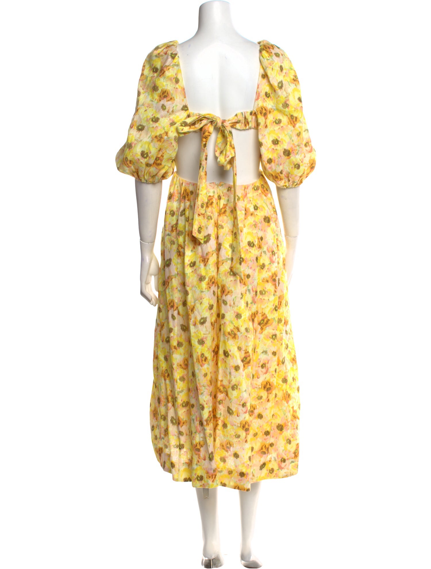 Zimmermann Floral Print Long Dress