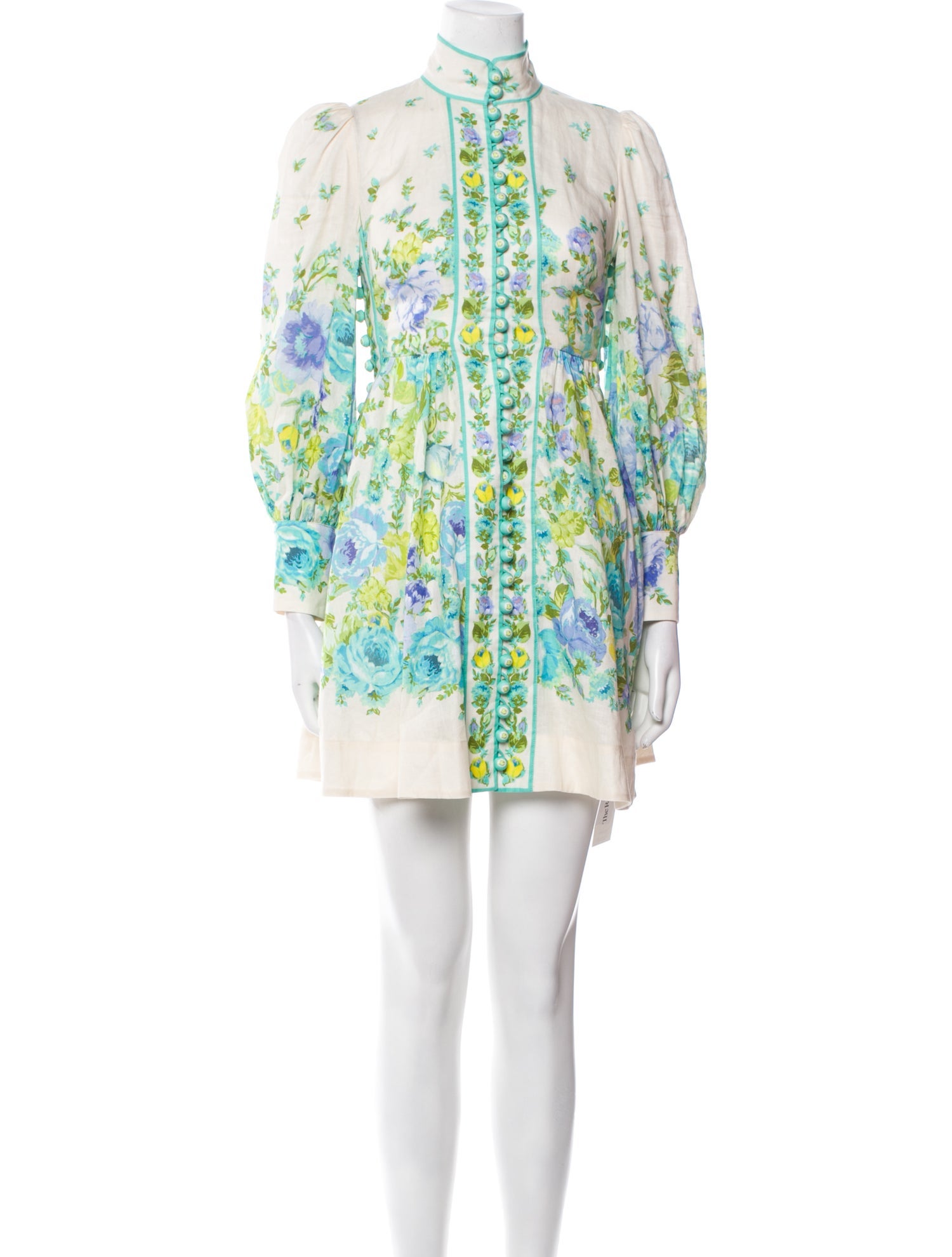 Zimmermann Linen Mini Dress