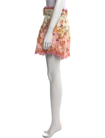 Zimmermann Linen Mini Shorts