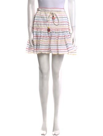 Zimmermann Striped Mini Skirt