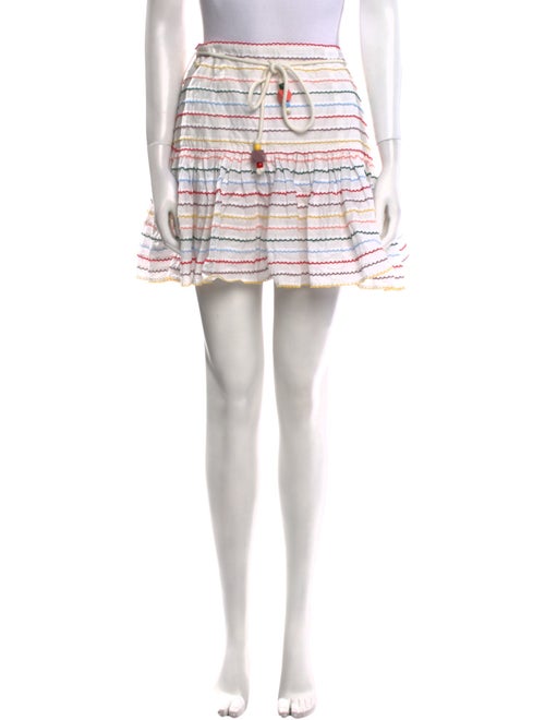 Zimmermann Striped Mini Skirt
