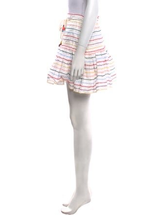 Zimmermann Striped Mini Skirt