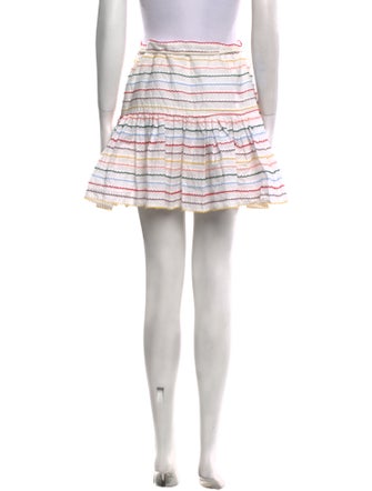 Zimmermann Striped Mini Skirt