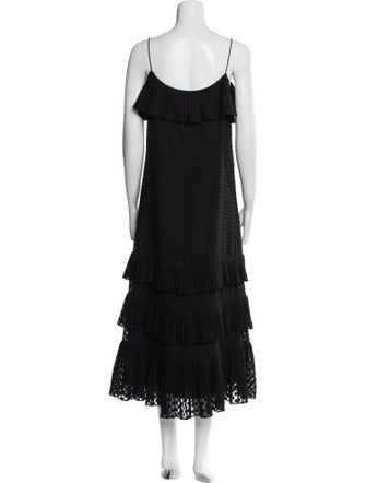Zimmermann Square Neckline Long Dress