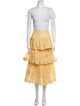 Zimmermann Linen Ruffle Embellishment Skirt Set