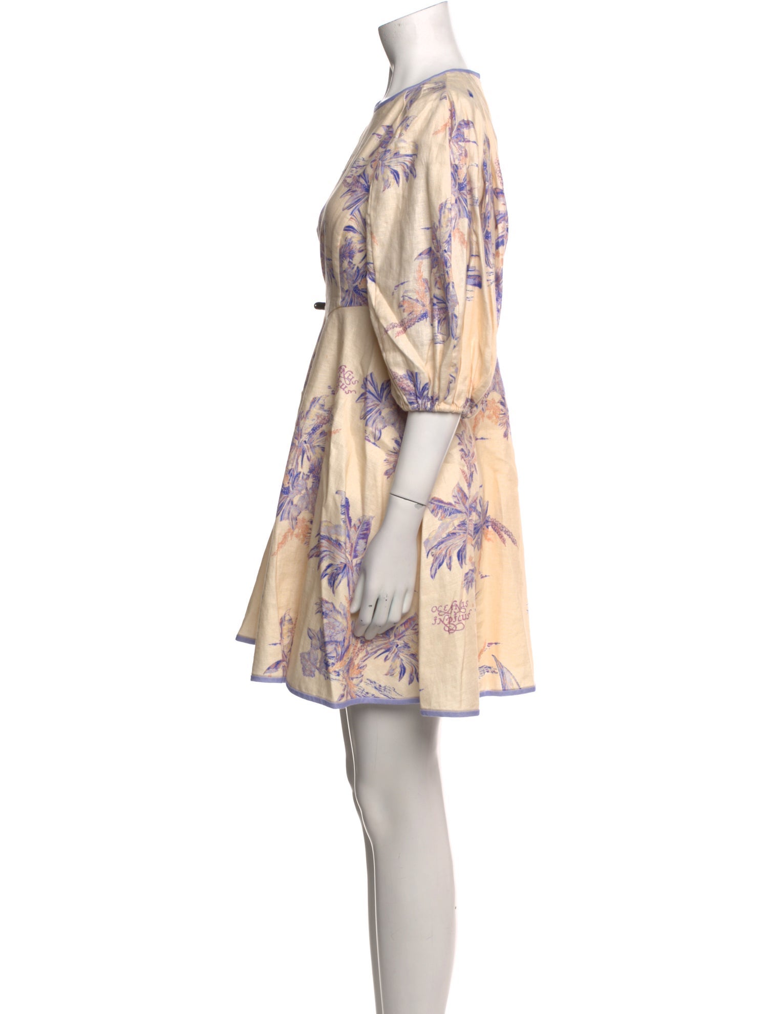 Zimmermann Linen Mini Dress