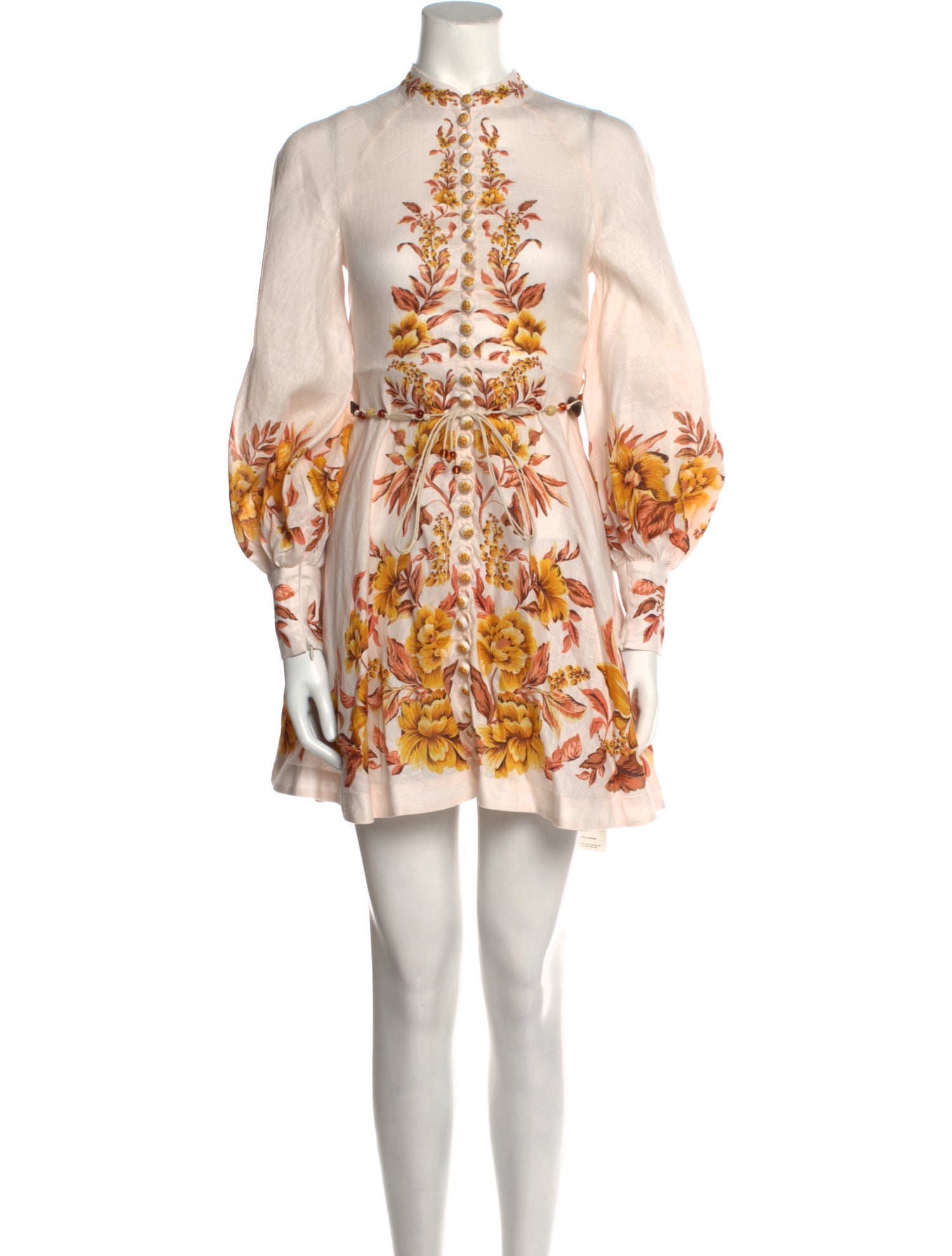 Zimmermann Linen Mini Dress