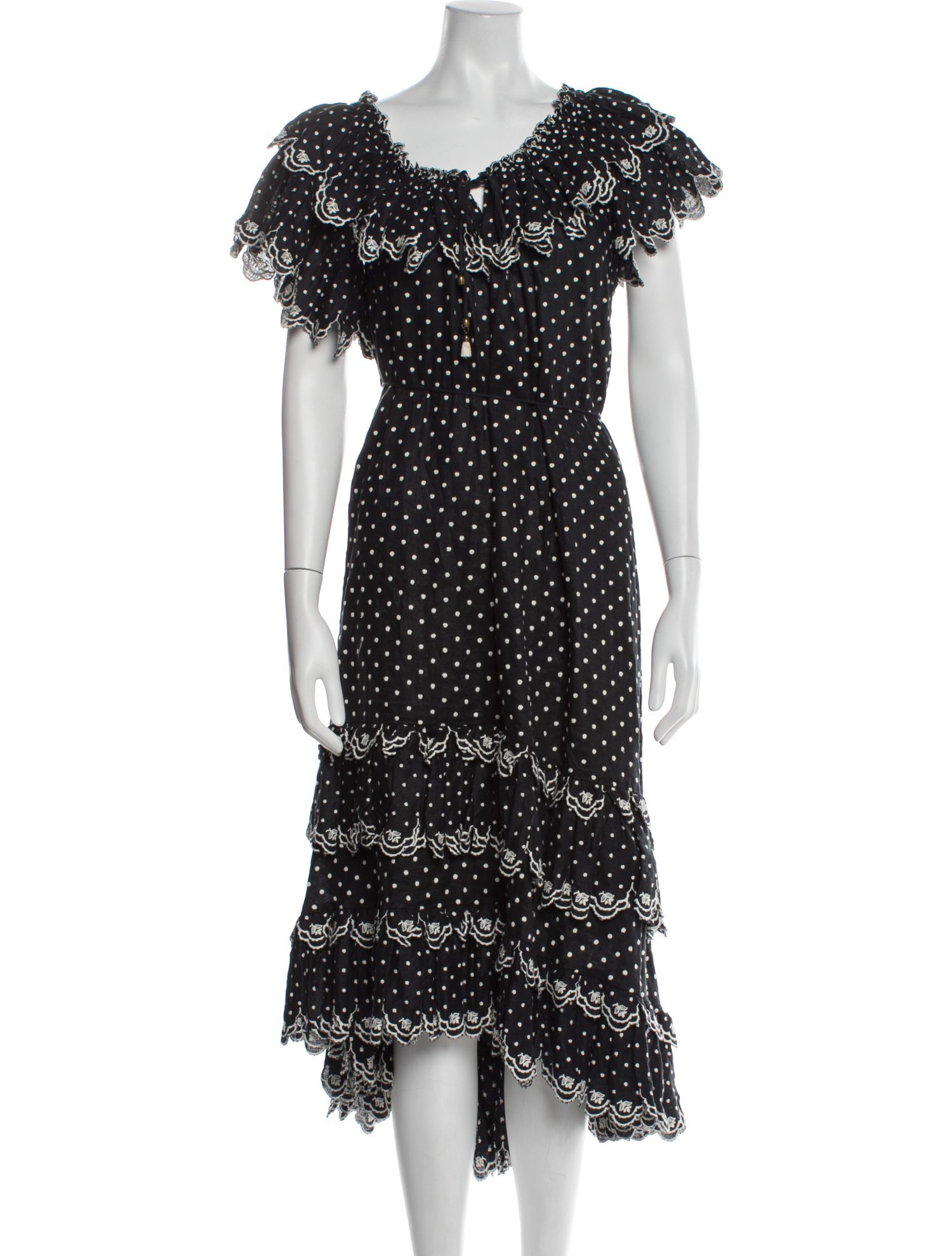 Zimmermann Linen Midi Length Dress