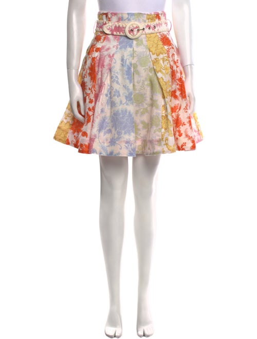 Zimmermann Linen Knee-Length Skirt
