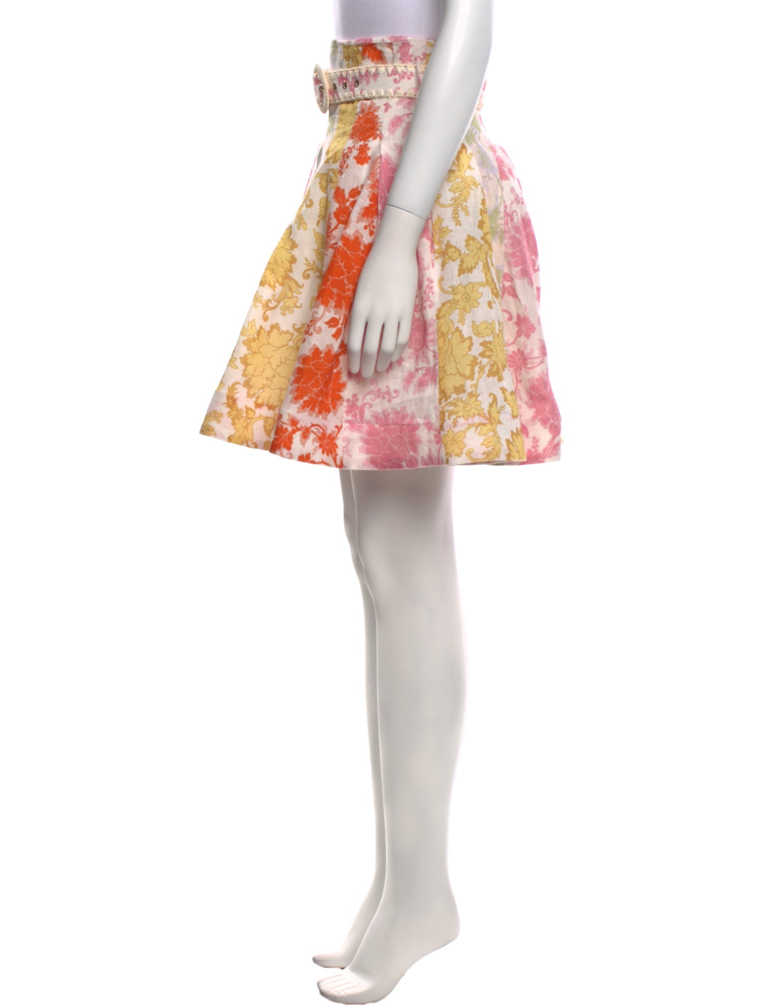 Zimmermann Linen Knee-Length Skirt