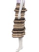 Zimmermann Striped Midi Length Skirt