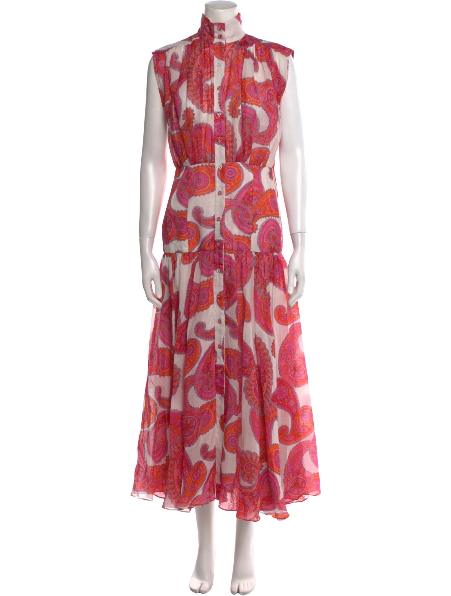 Zimmermann Floral Print Long Dress