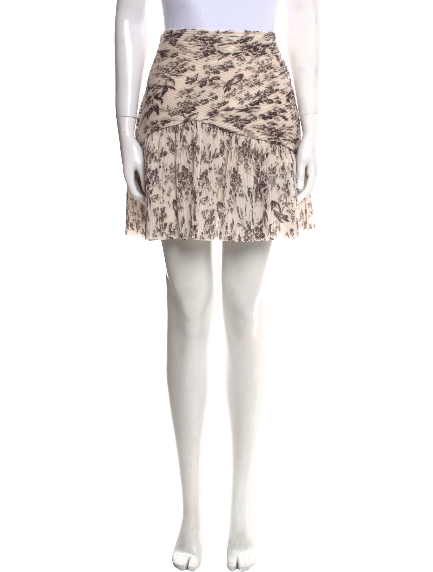 Zimmermann Printed Mini Skirt