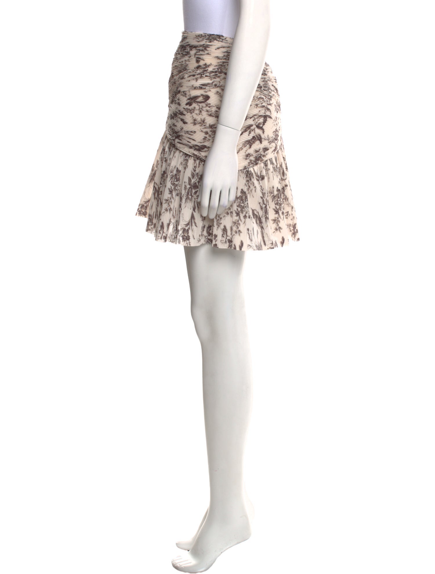 Zimmermann Printed Mini Skirt