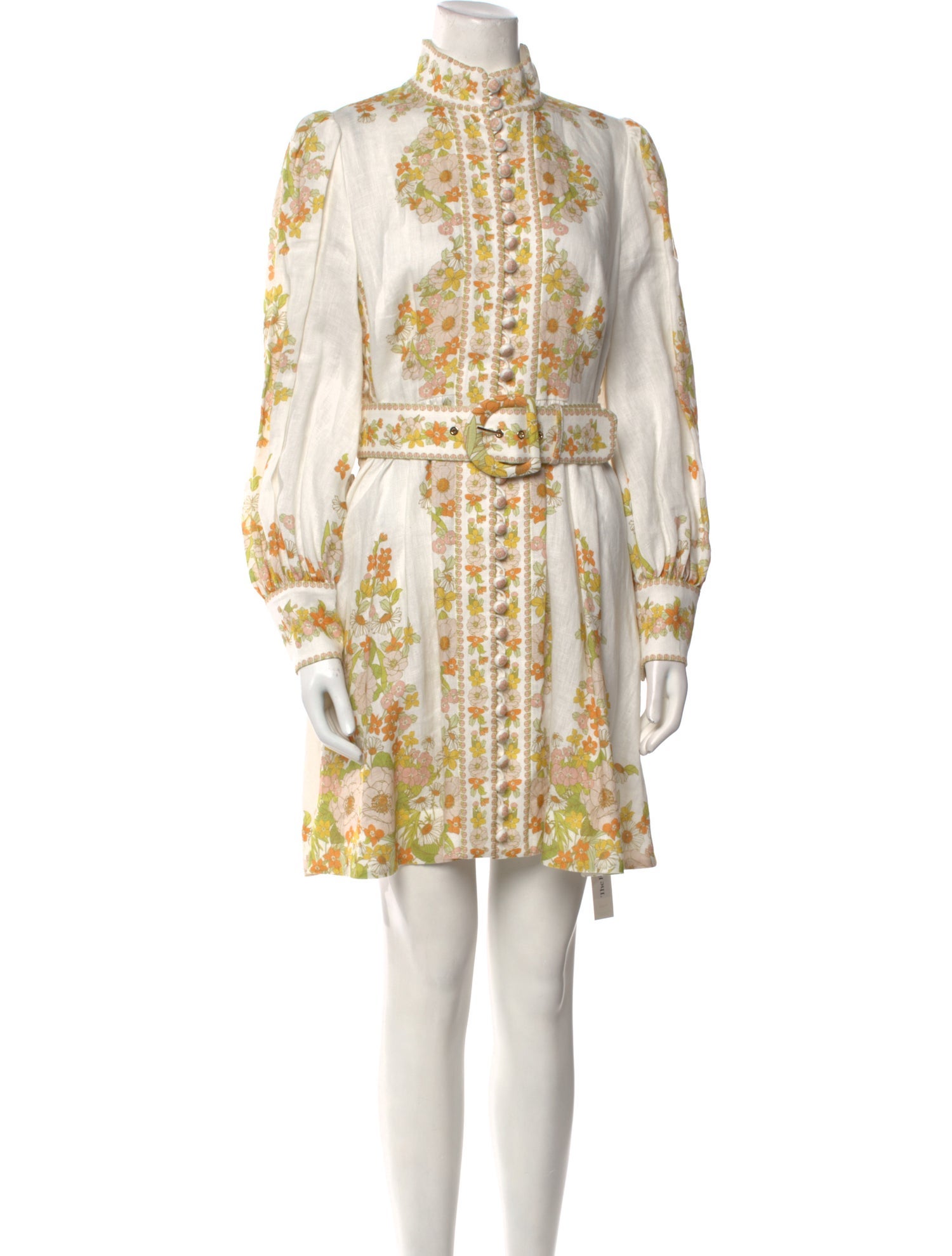 Zimmermann Linen Mini Dress