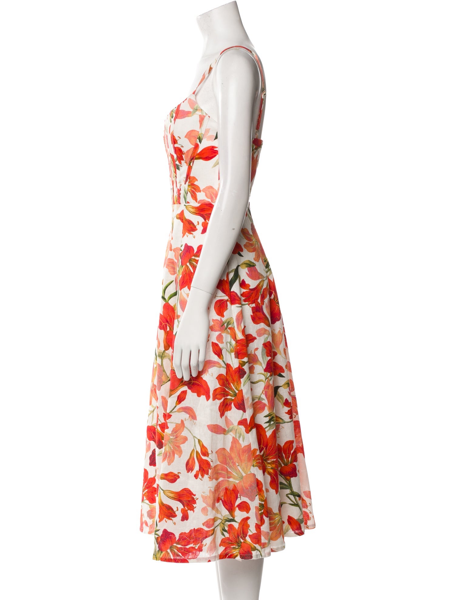 Zimmermann Linen Midi Length Dress w/ Tags