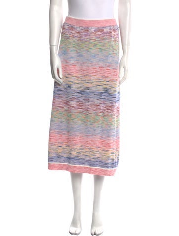 Zimmermann Skirts Striped Midi Length Skirt M