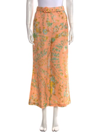 Zimmermann Linen Wide Leg Pants