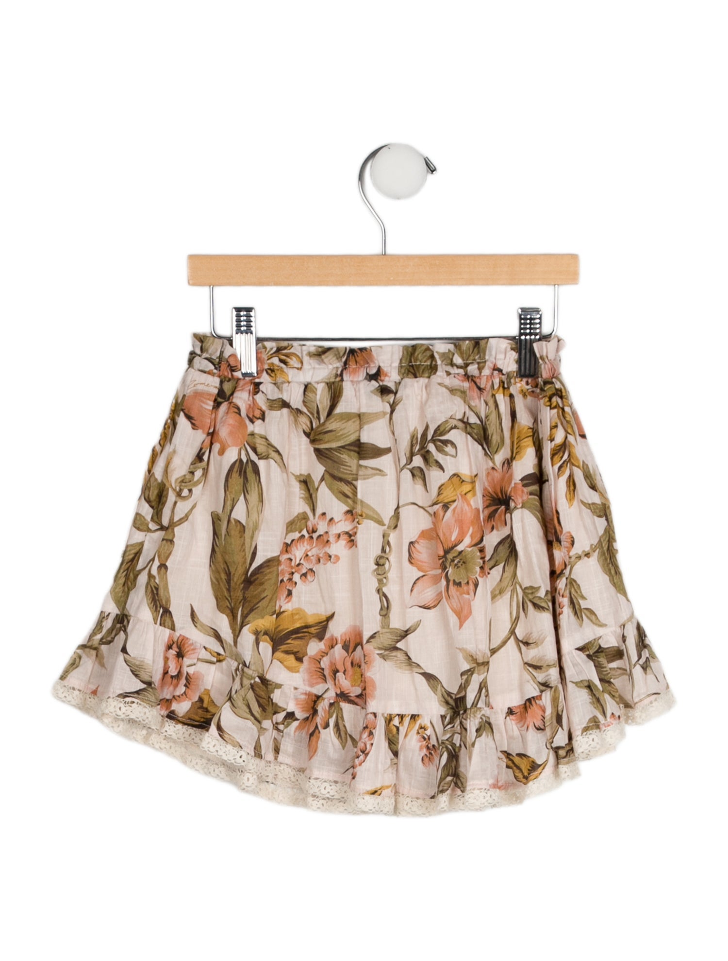 Zimmermann Toddler Girls Lace Trimmed Skirt