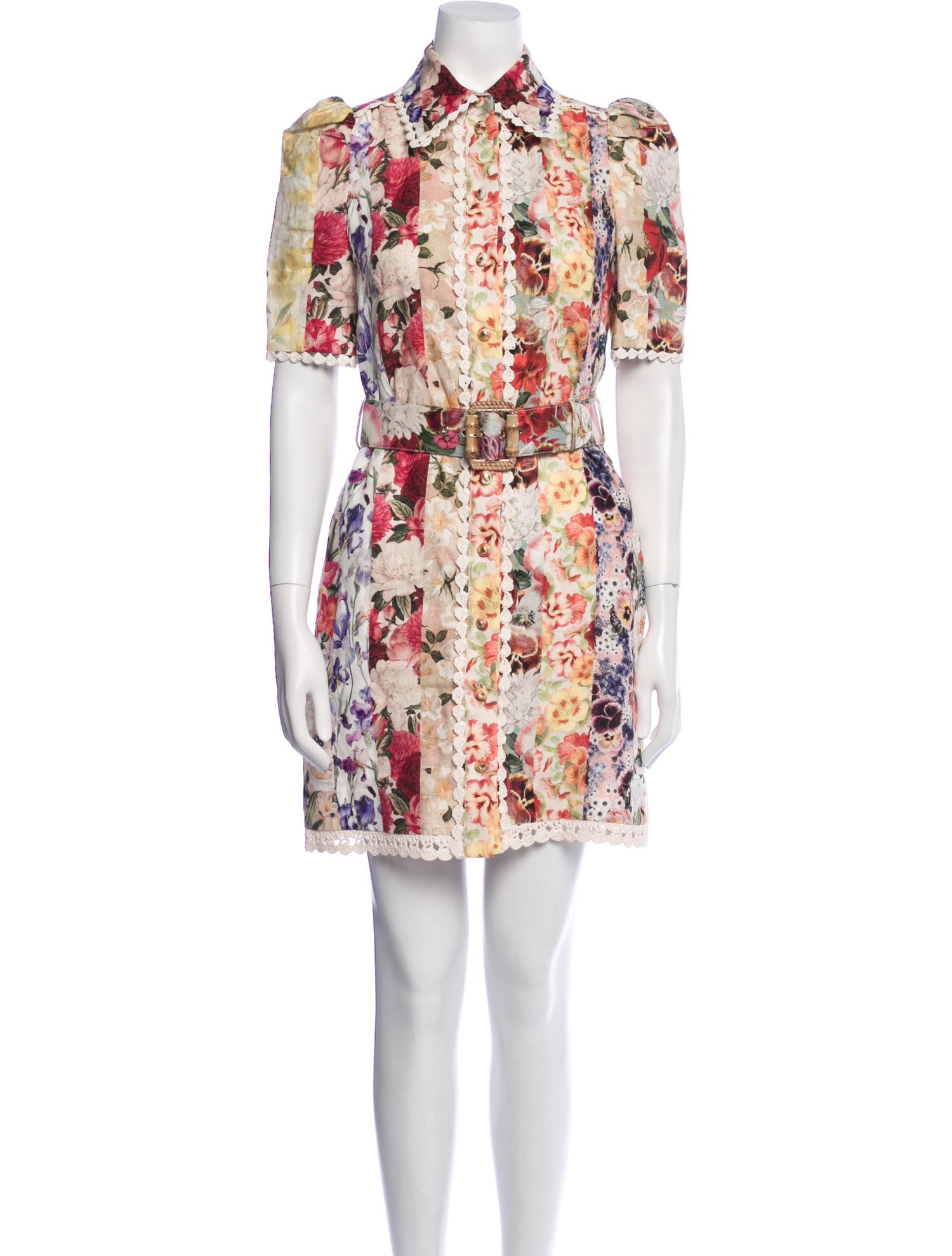 Zimmermann Linen Mini Dress
