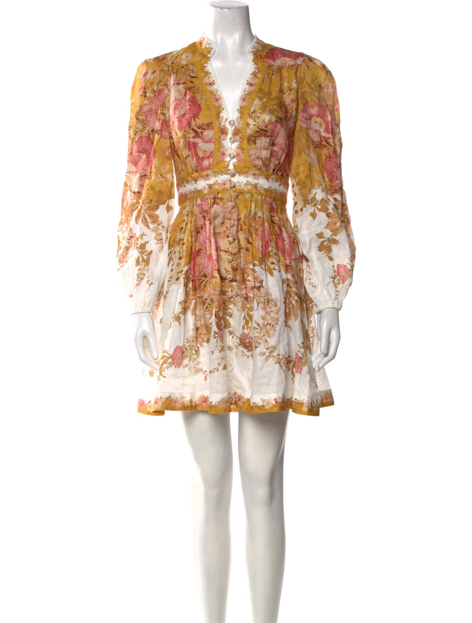 Zimmermann Linen Mini Dress